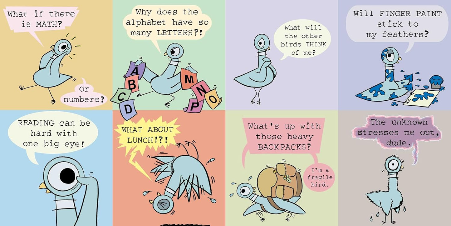 Mo Willems: The Pigeon Has to Go to School!