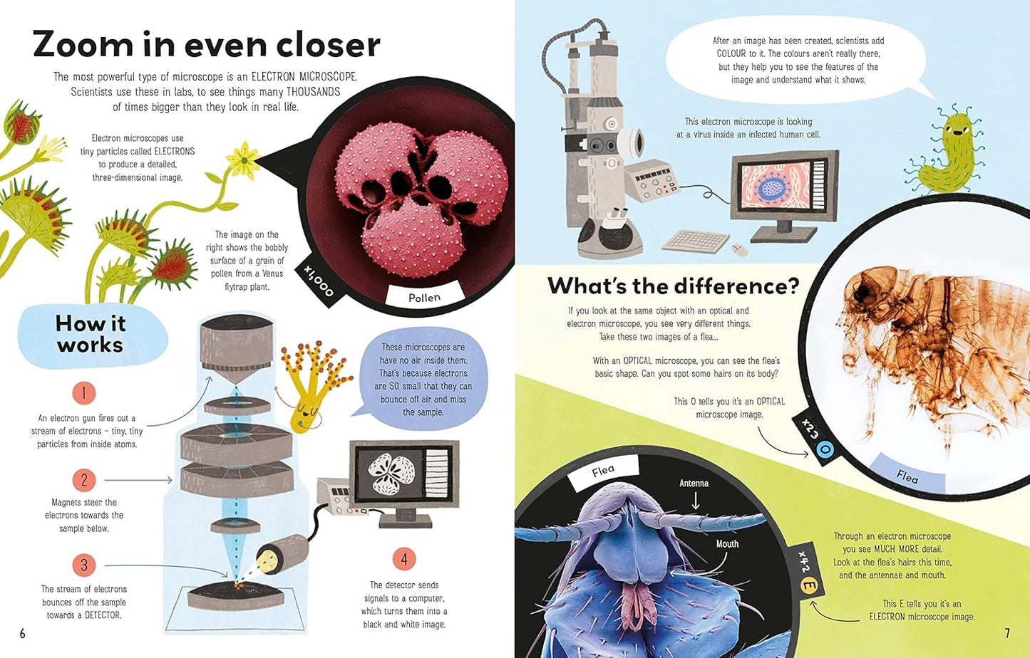 Usborne Book of the Microscope