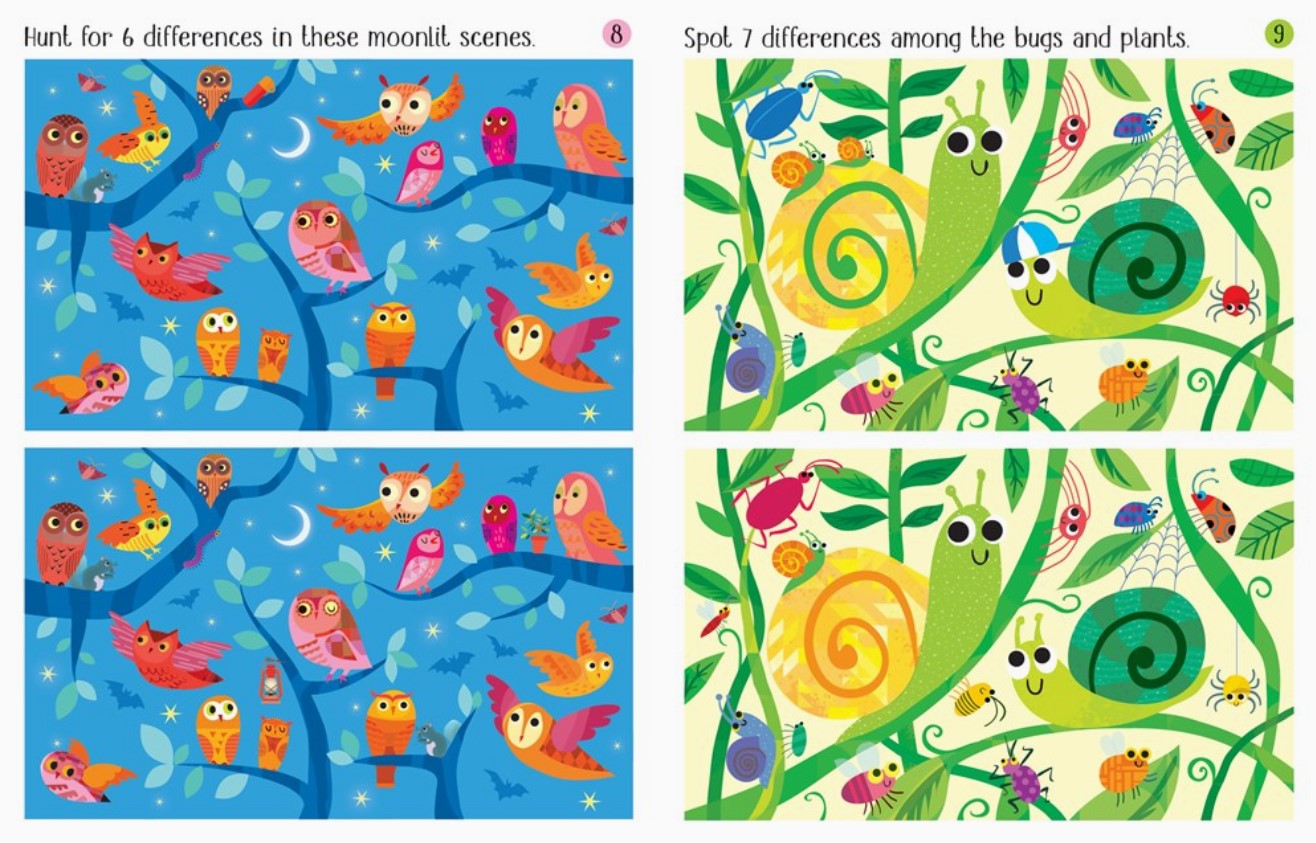 Usborne Minis: Spot the Difference