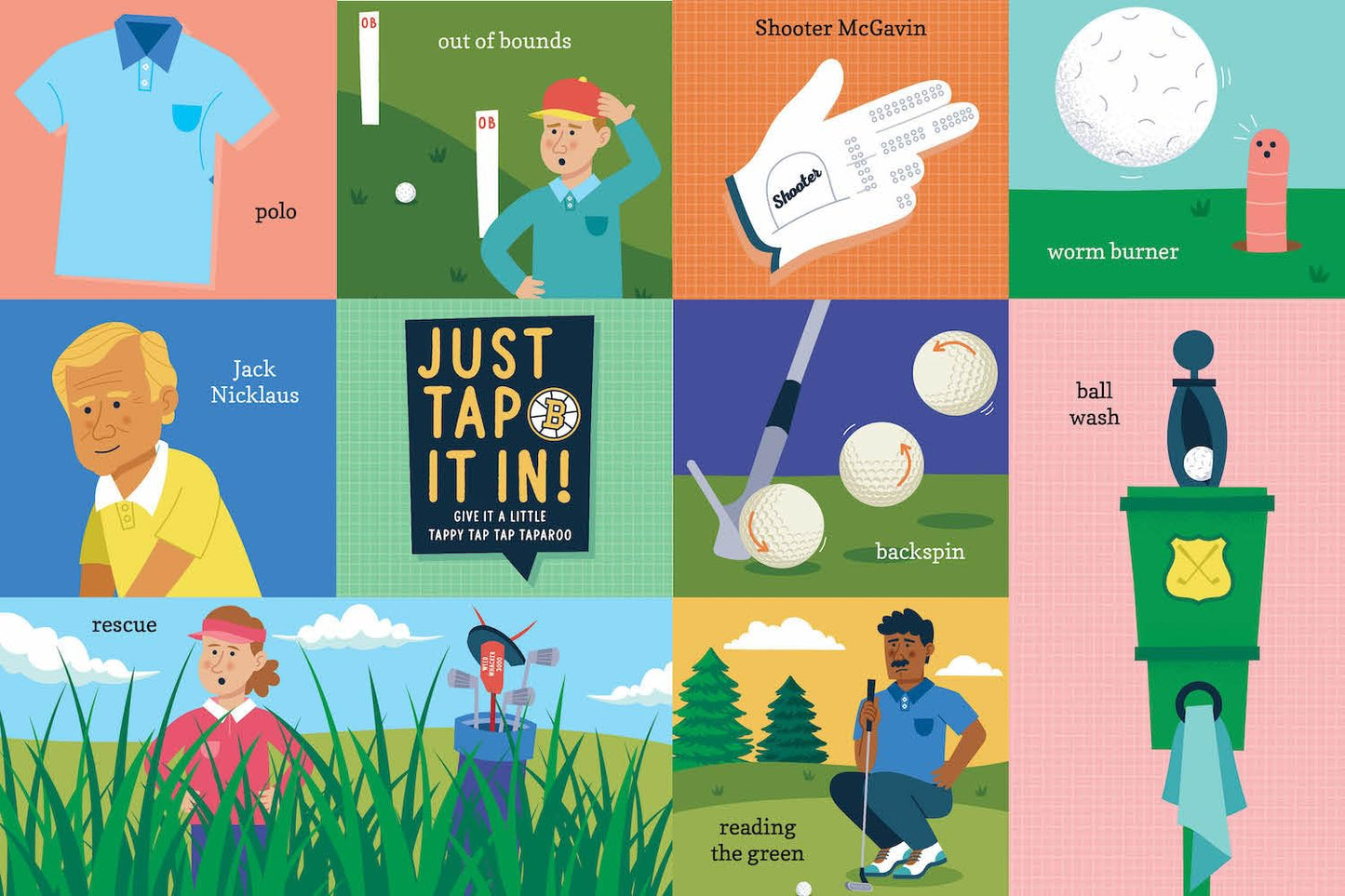 100 First Words for Little Golfers
