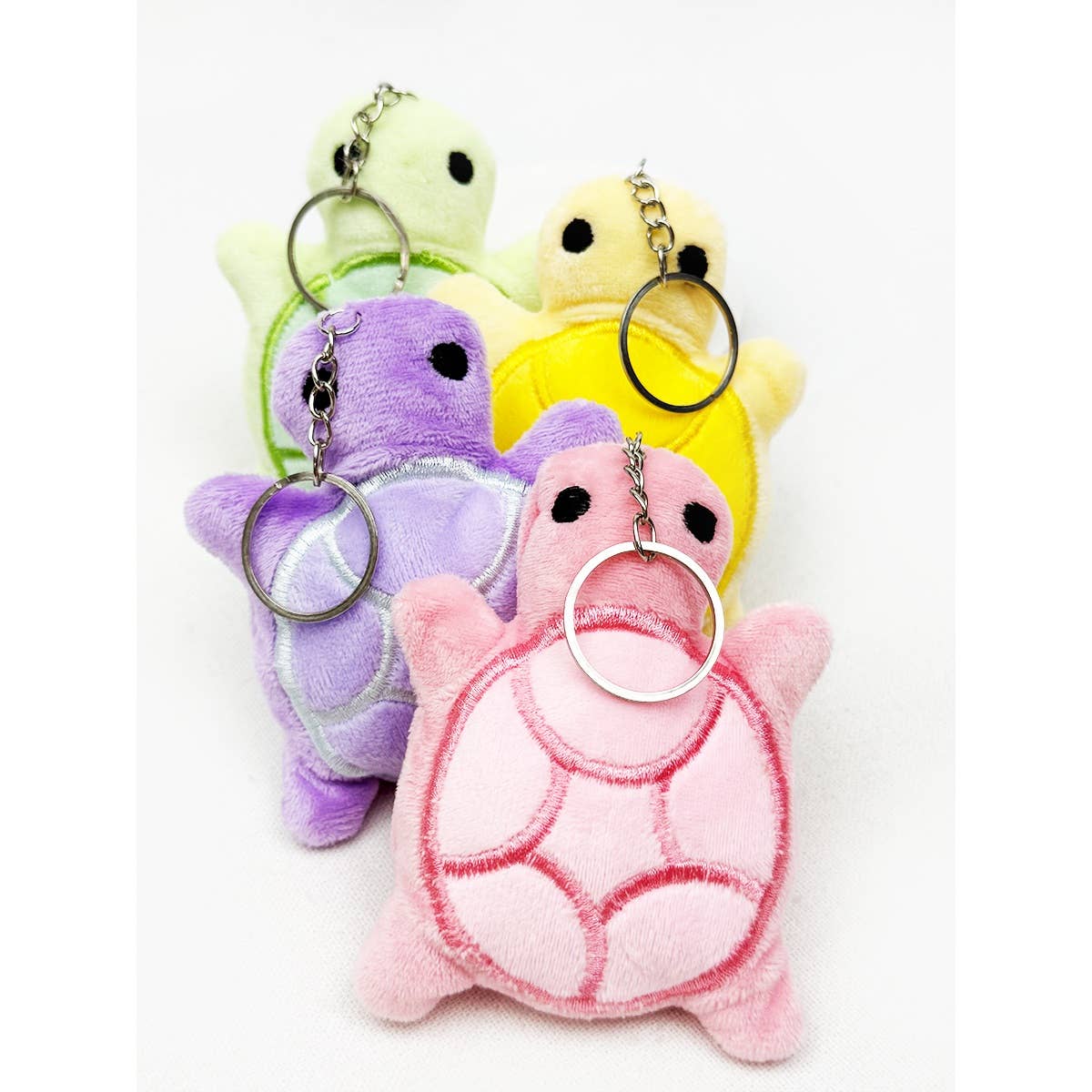 Mini Plush Sea Turtle Stuffed Keychain