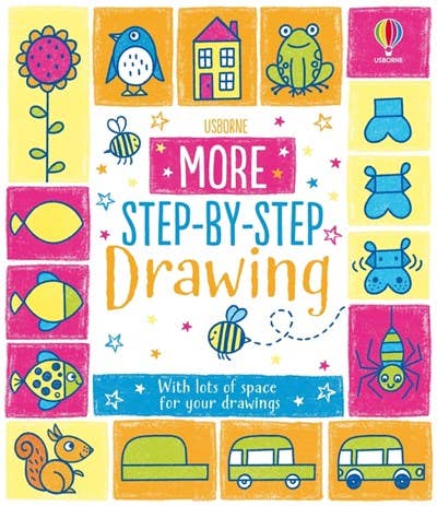 More Step-by-Step Drawing Book : Usborne