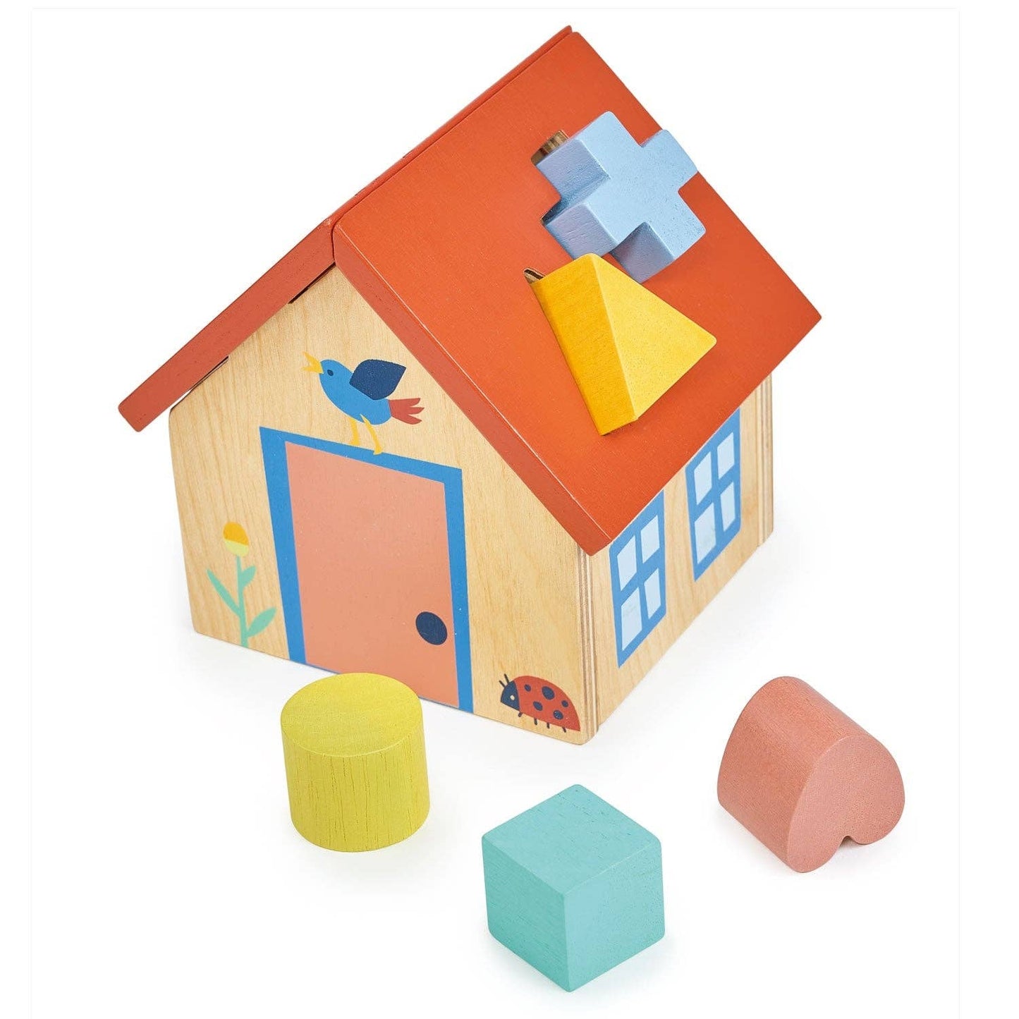 Mentari Wooden Shape Sorter House