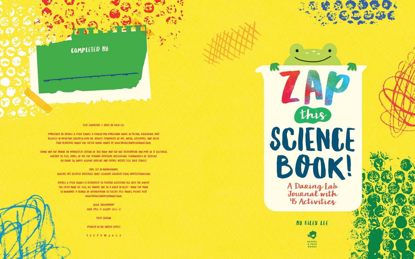 Zap This Science Book!  A Daring Lab Journal with 45 Activities