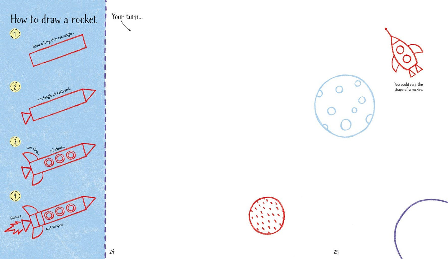 More Step-by-Step Drawing Book : Usborne