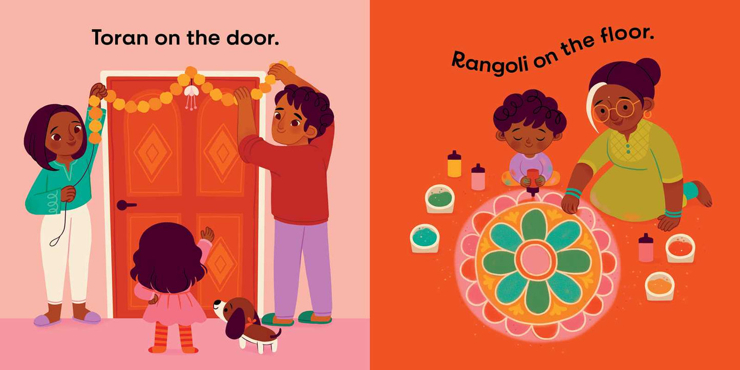 Diwali: Love and Light (An Our Neighborhood Series Board Book for Toddlers Celebrating Hindu Culture) by: Board Books; 22 pages / English