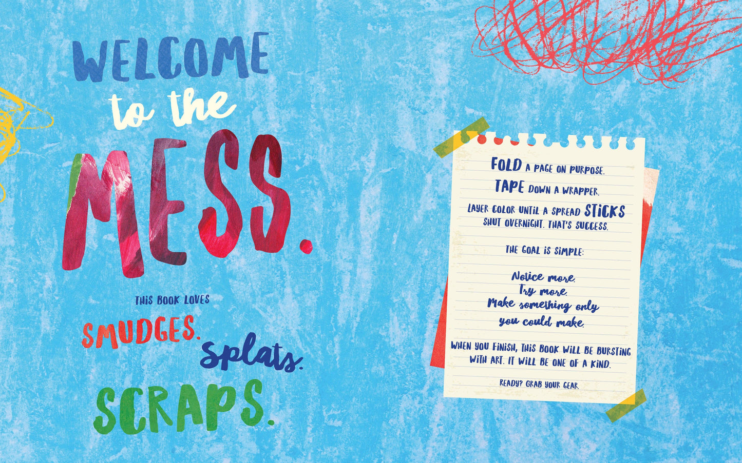 Splatter This Art Book! A Radical Journal with 45 Activities