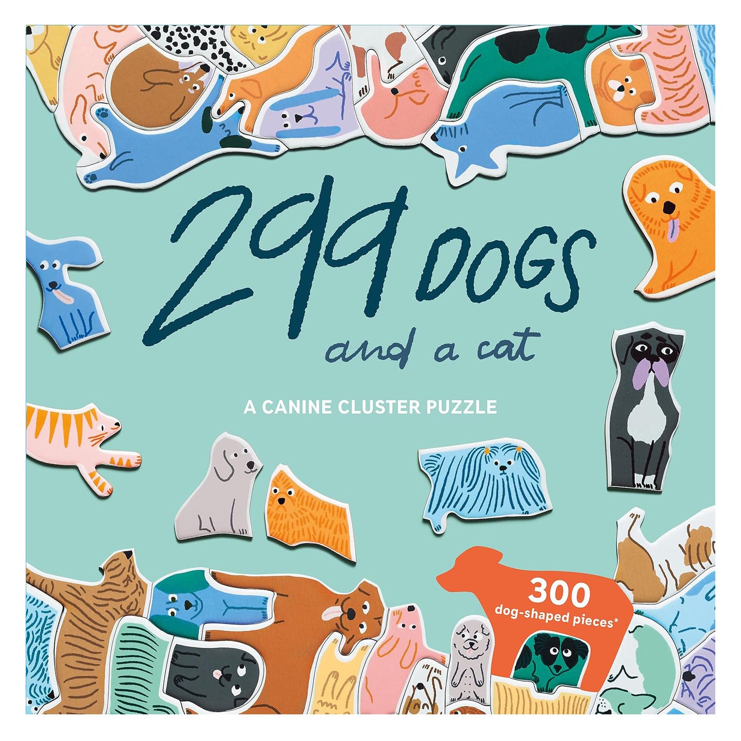 299 Dogs (and a Cat) 300 Piece Puzzle