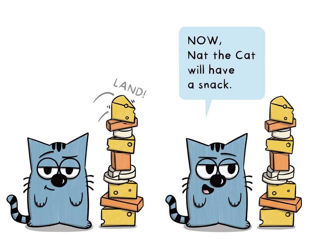 Ready to Read: Nat the Cat Has a Snack