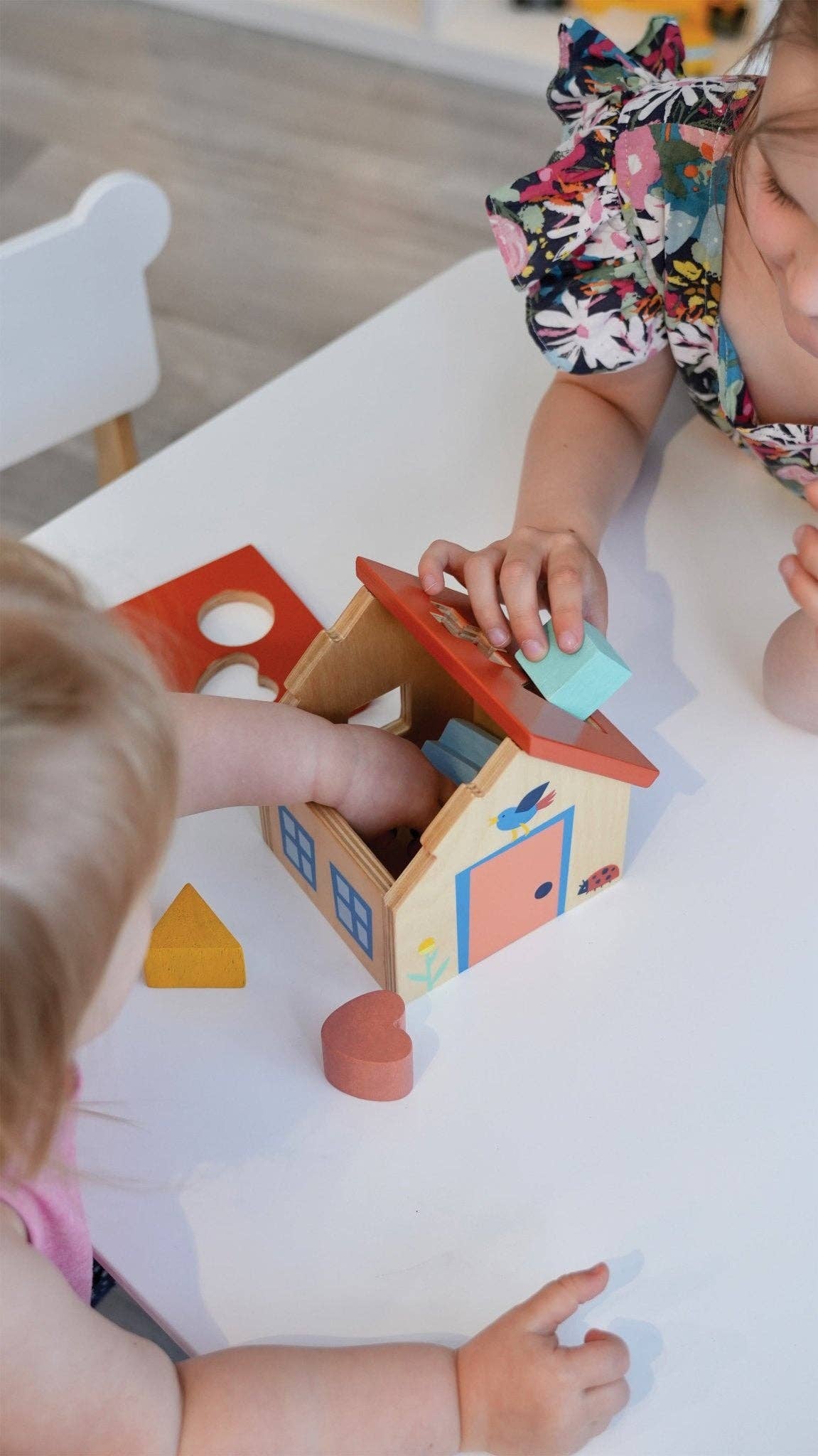 Mentari Wooden Shape Sorter House