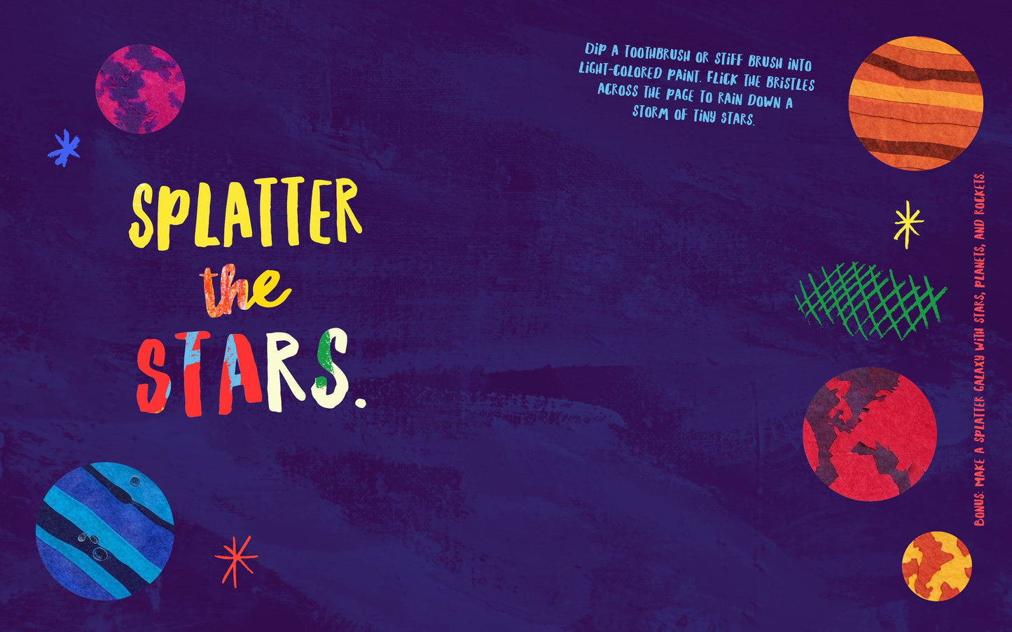 Splatter This Art Book! A Radical Journal with 45 Activities