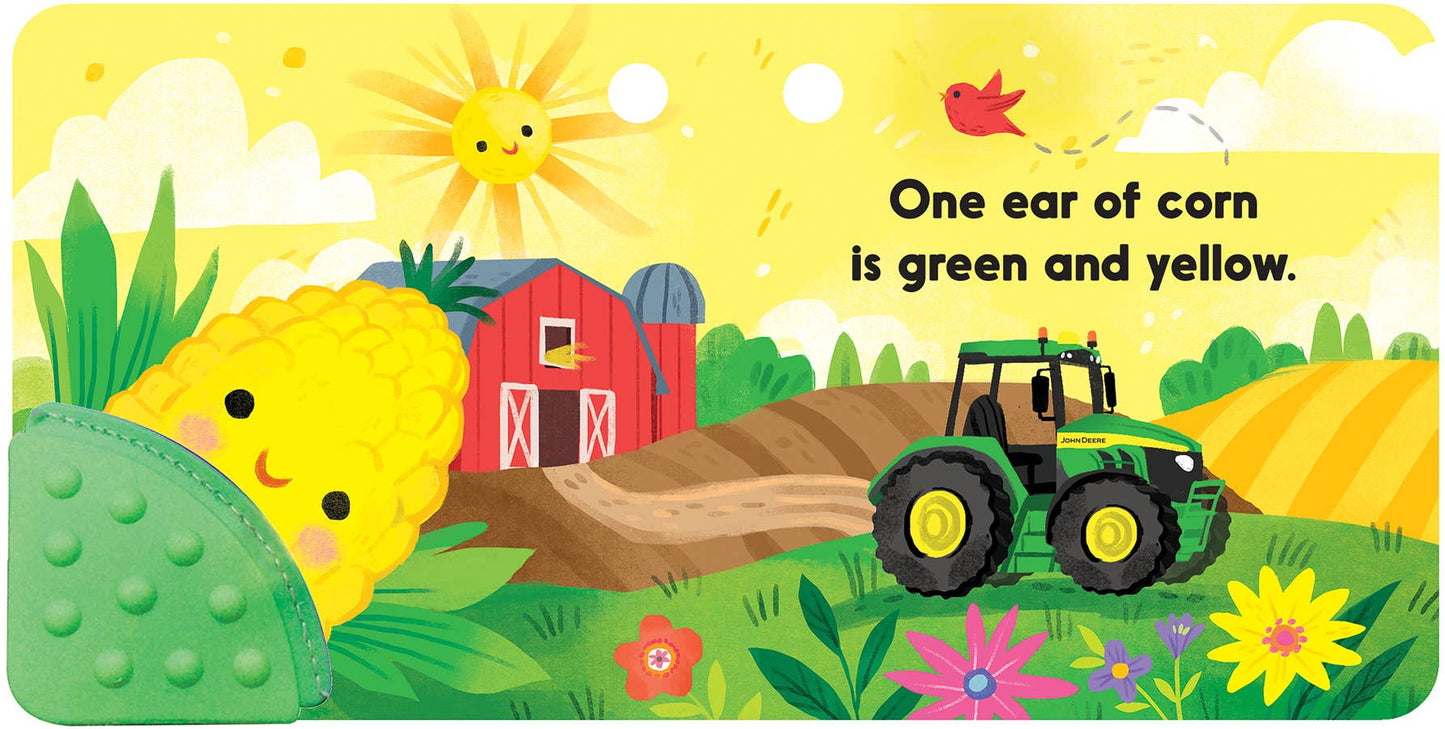 Tuffy Teether Indestructible Book: John Deere Corn & Friends