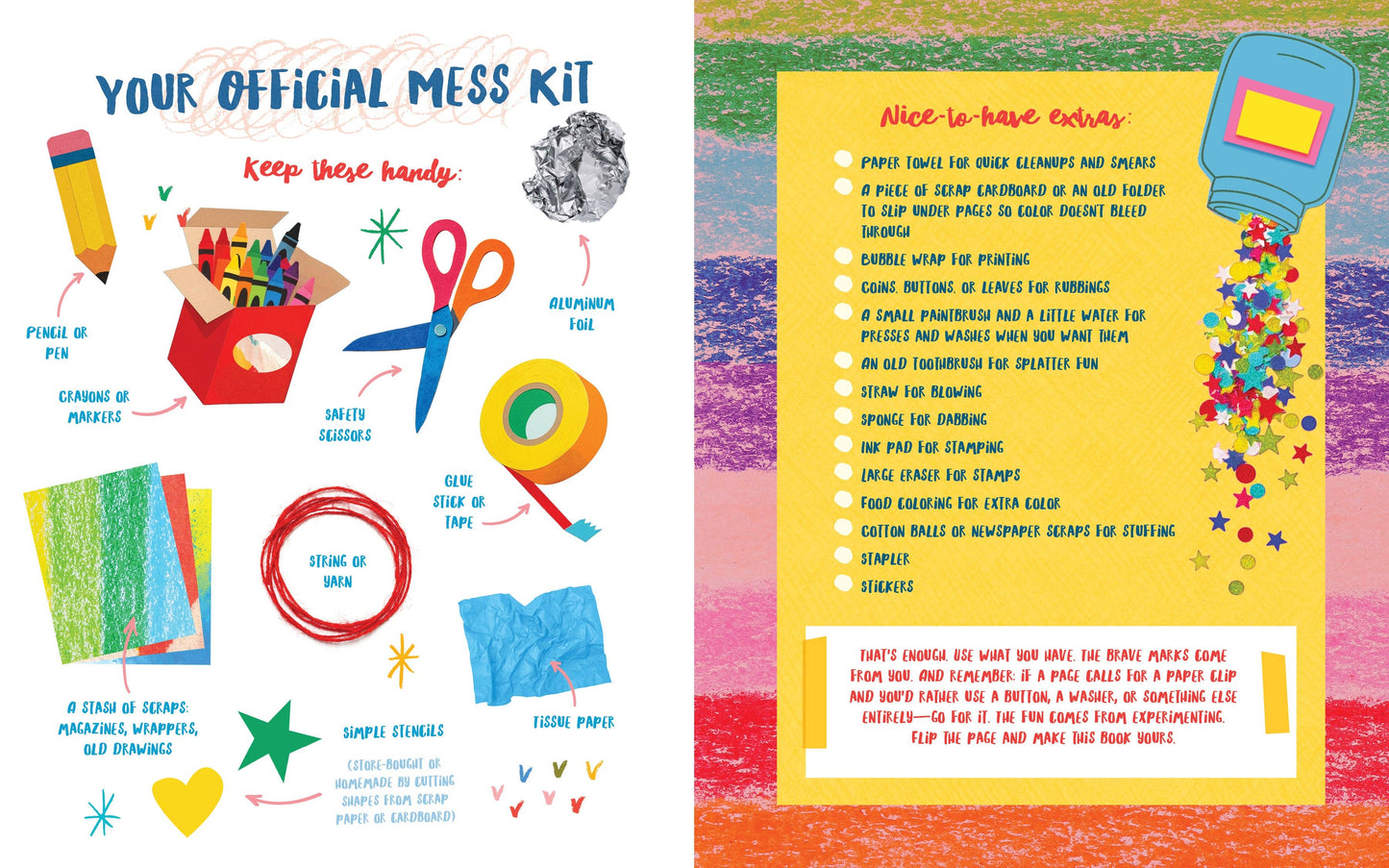 Splatter This Art Book! A Radical Journal with 45 Activities