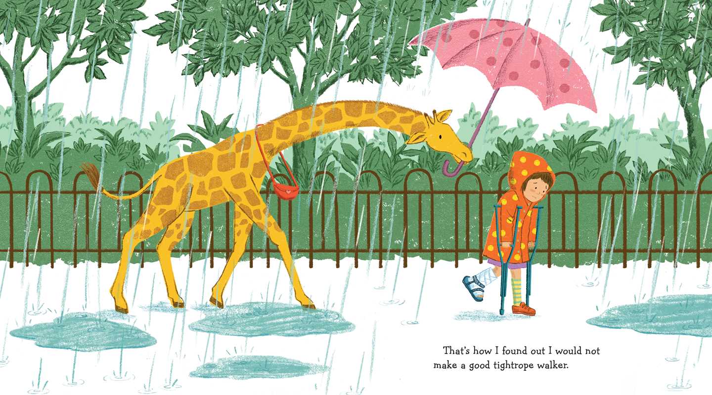 Trouble with Giraffes by Lisa Mantchev: Hardcover; 32 pages / English