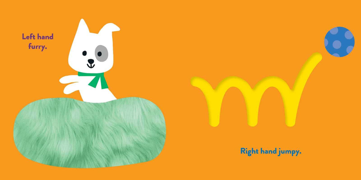 Left Hand, Right Hand by Dori Elys: Board Books; 12 pages / English