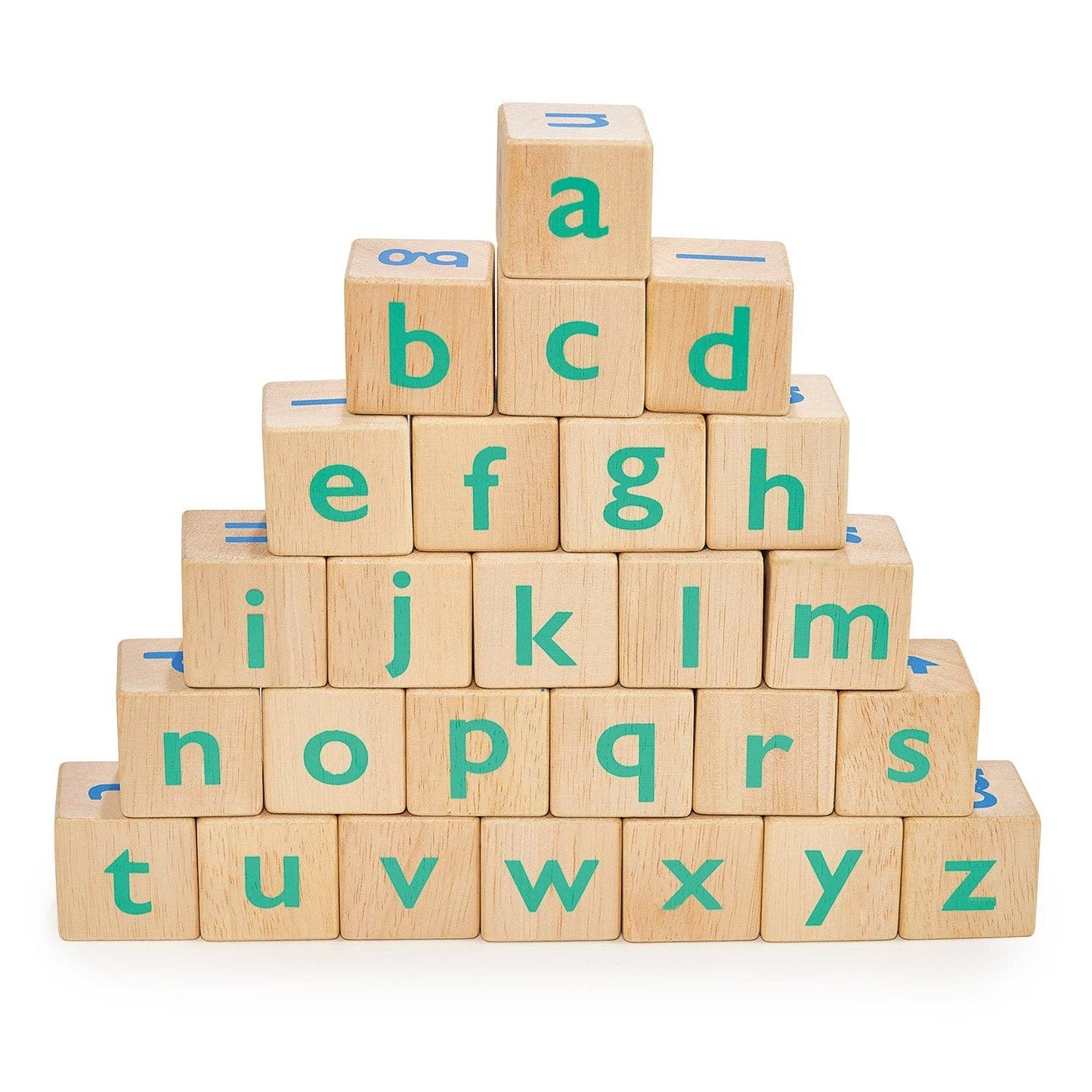 Mentari Wooden Alphabet Spelling Blocks