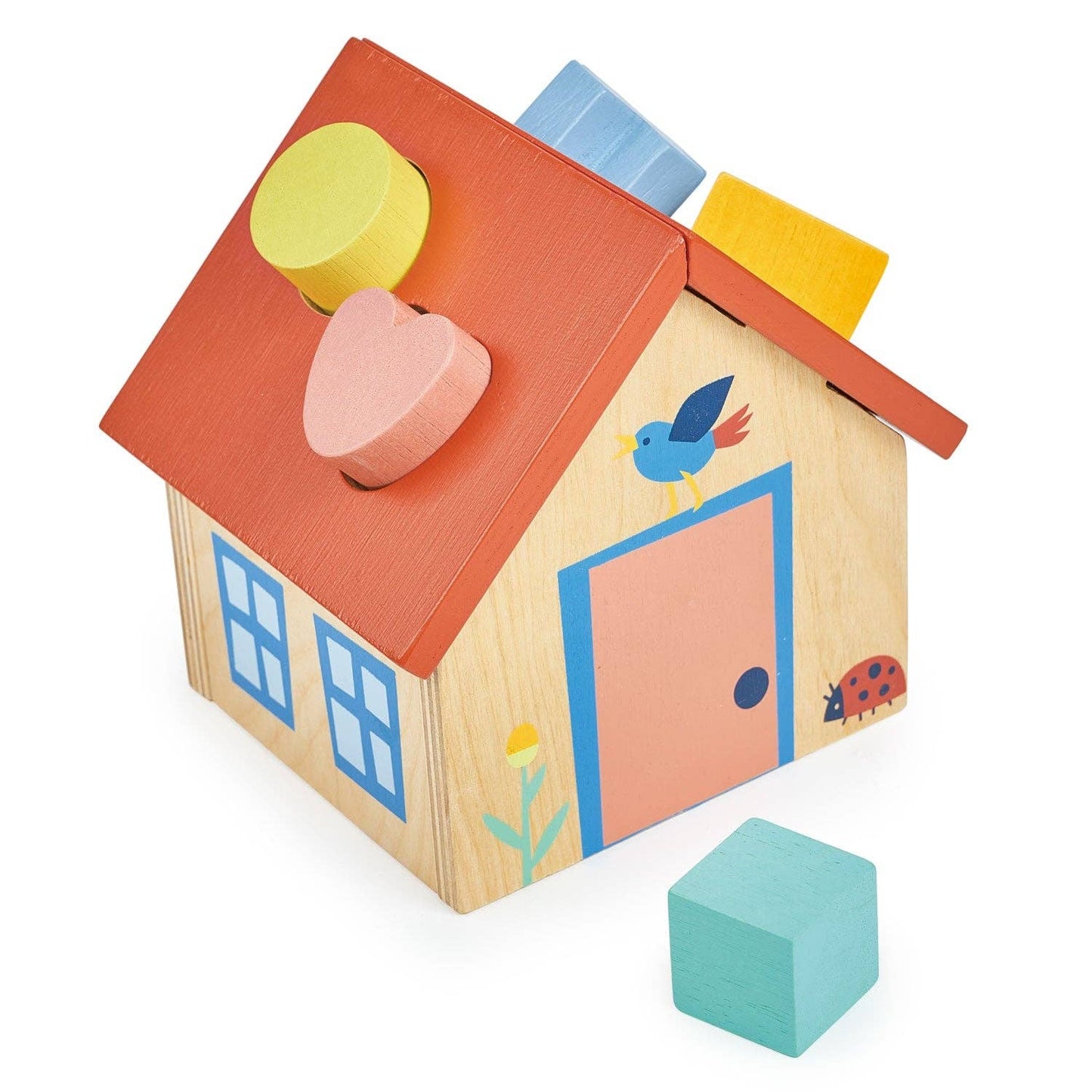 Mentari Wooden Shape Sorter House