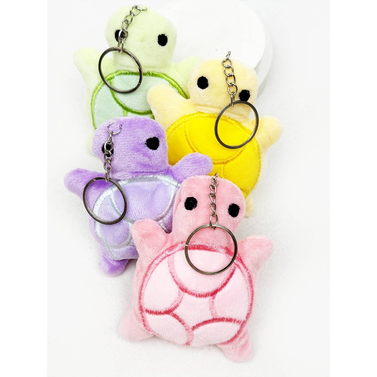 Mini Plush Sea Turtle Stuffed Keychain