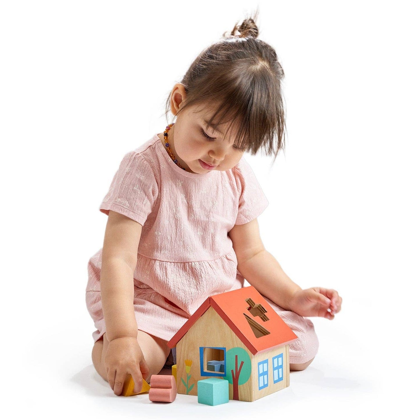 Mentari Wooden Shape Sorter House