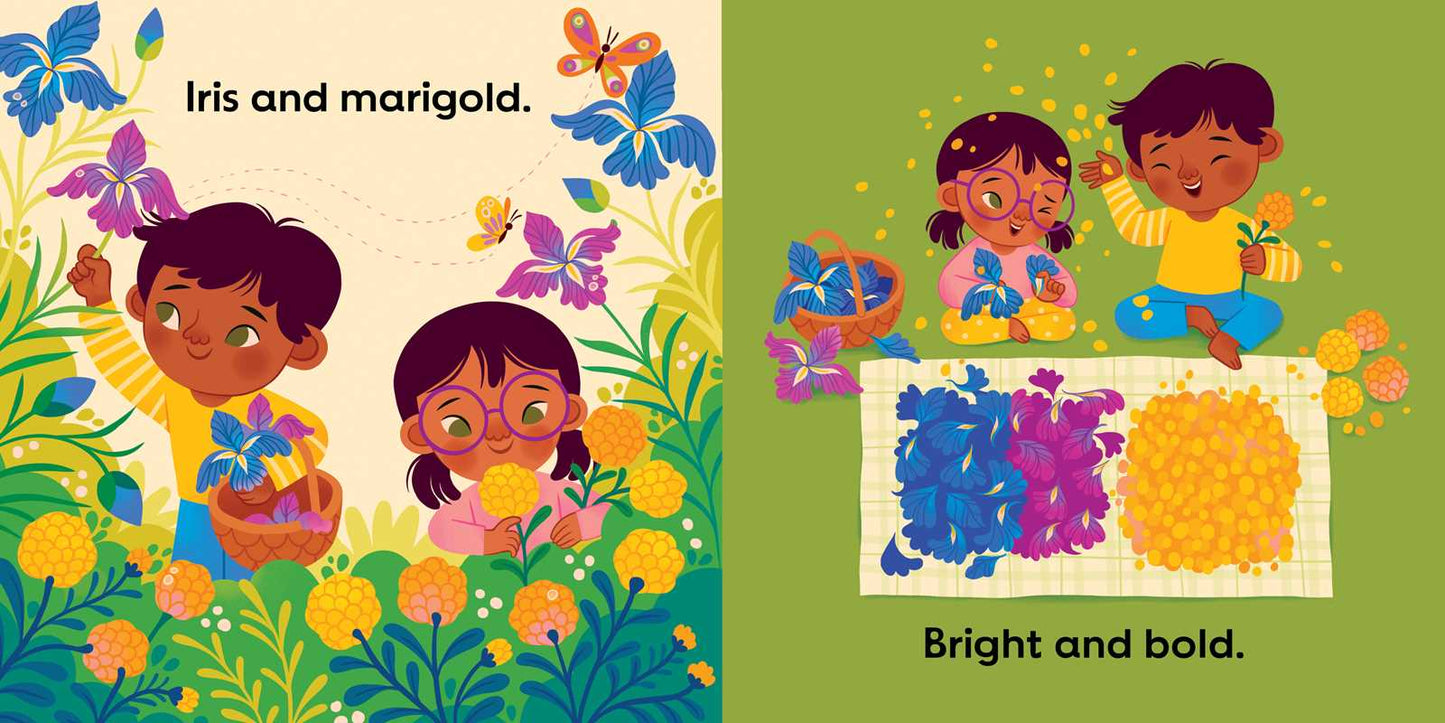 Holi: Colors of Love (An Our Neighborhood Series Board Book for Toddlers Celebrating Hindu Culture) by: Board Books; 22 pages / English