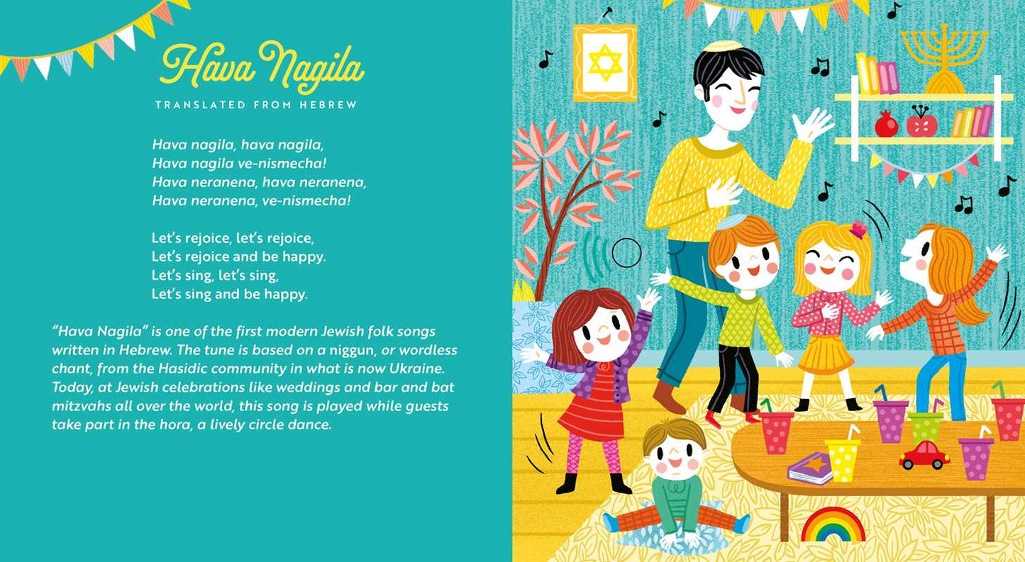 Jewish Songs From Around the World by: Board Books; 12 pages / English