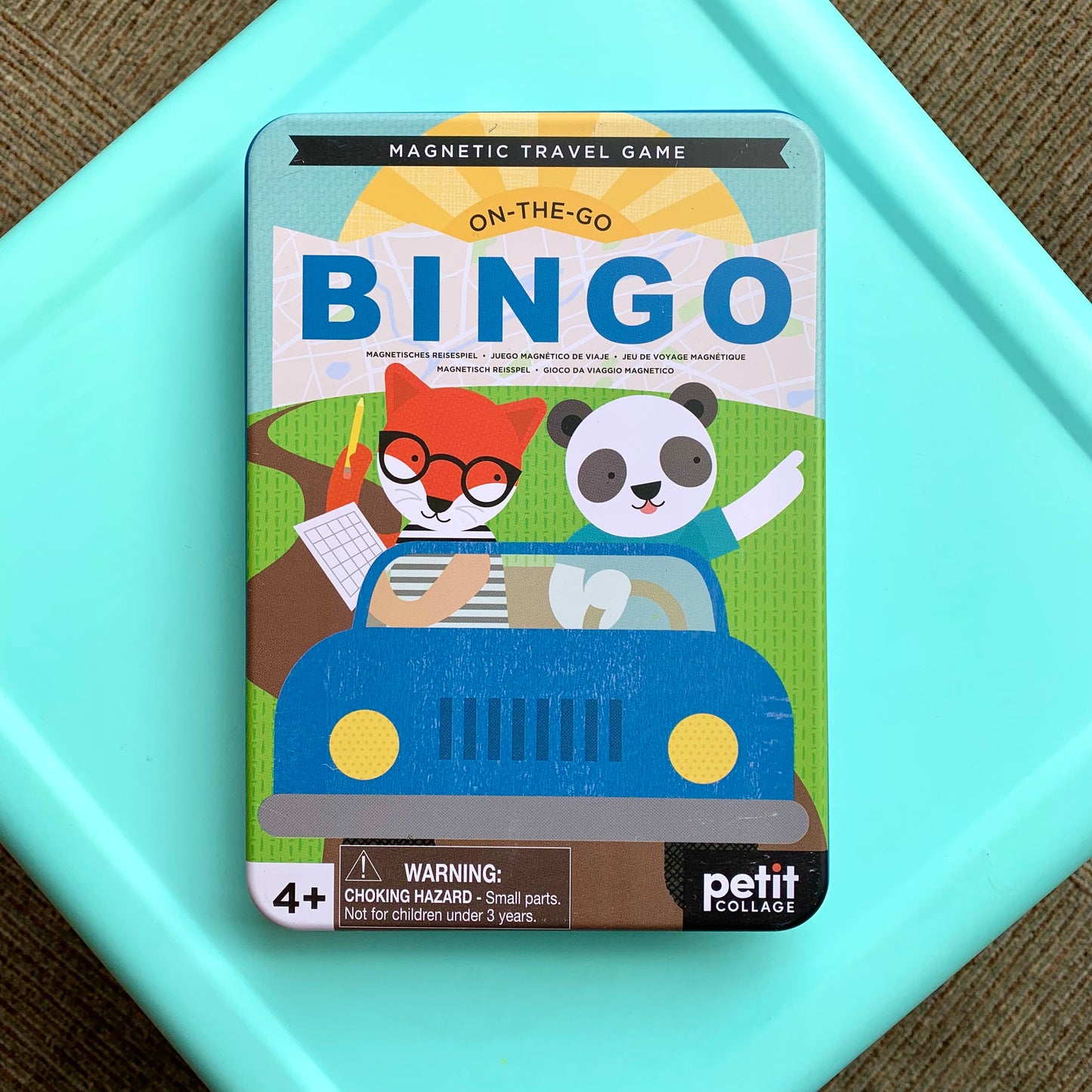 On-The-Go Bingo Magnetic Travel Game