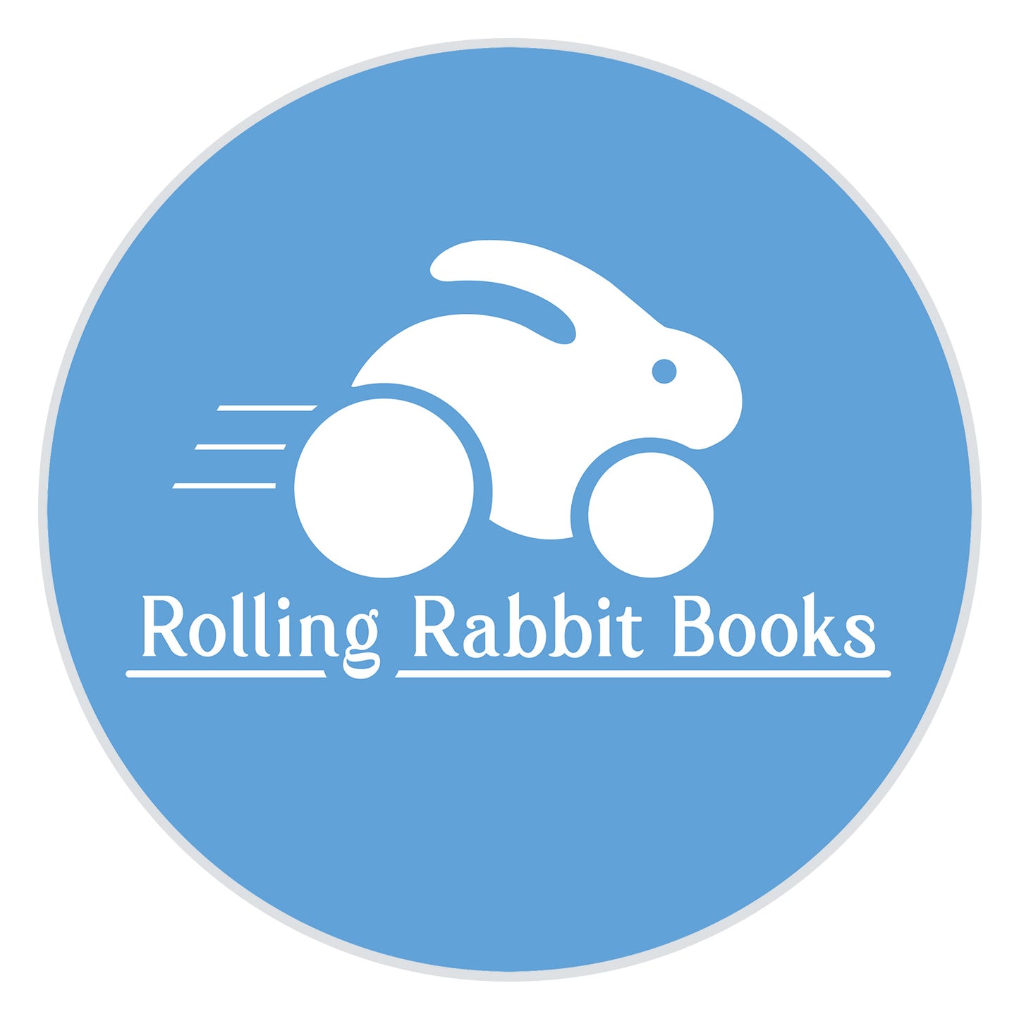 Rolling Rabbit Logo Vinyl Sticker