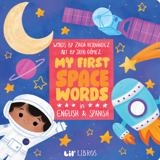 My First Space Words in English and Spanish