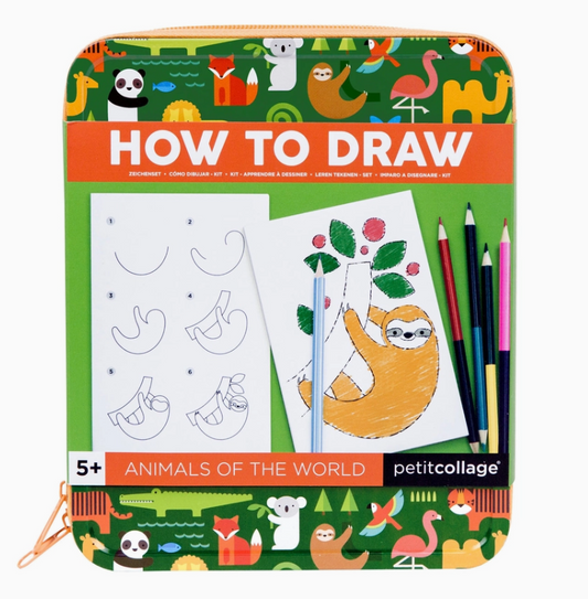 How To Draw Animals of the World Kit