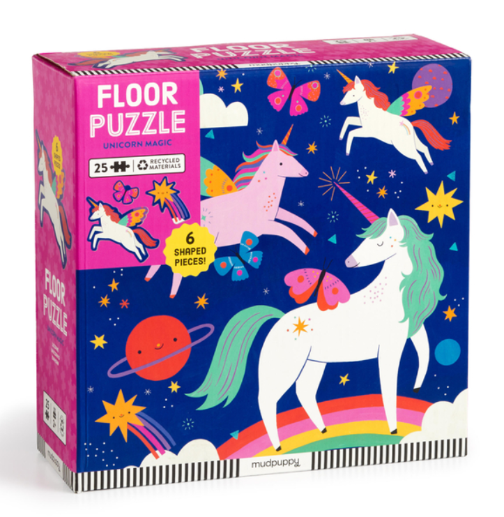 Unicorn Magic 25 Piece Floor Puzzle