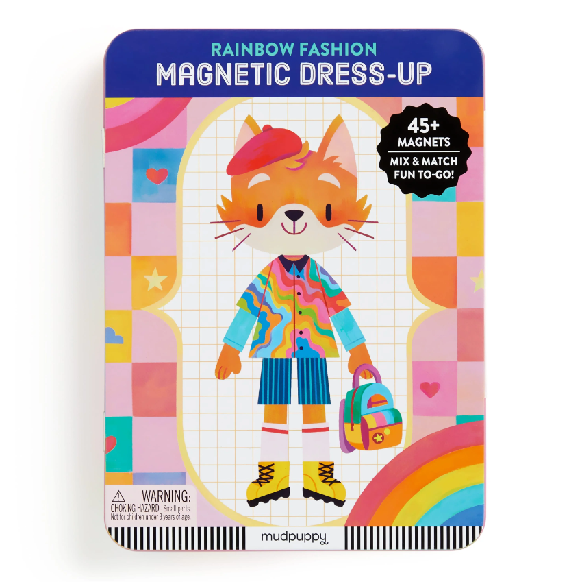 Rainbow Fashion Magnetic Dress-Up Set