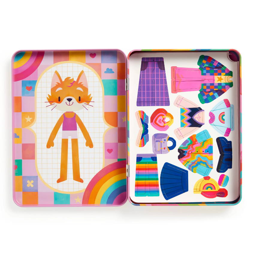 Rainbow Fashion Magnetic Dress-Up Set