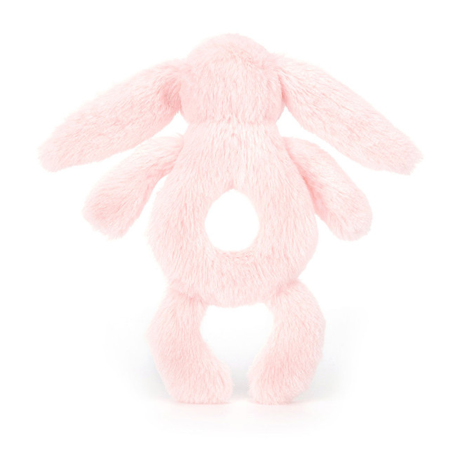 Bashful Bunny Ring Rattle (Pink)