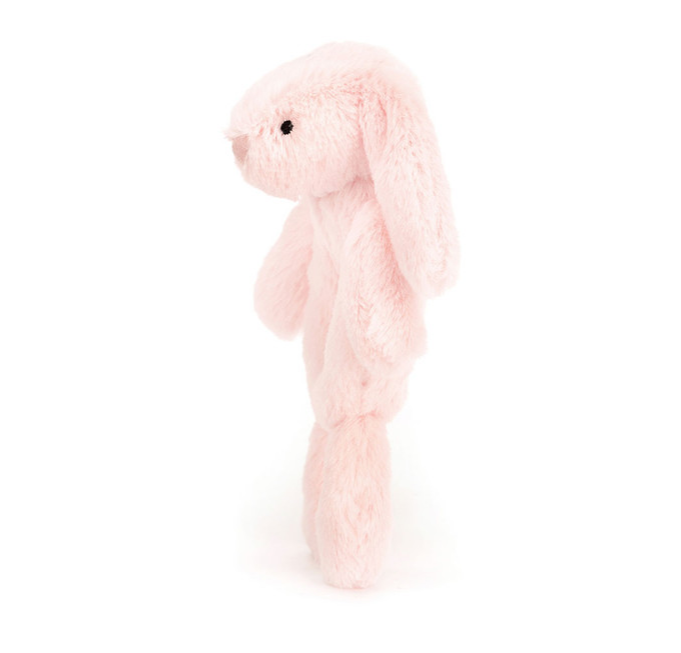 Bashful Bunny Ring Rattle (Pink)