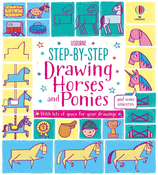 Step-By-Step Drawing Horses and Ponies