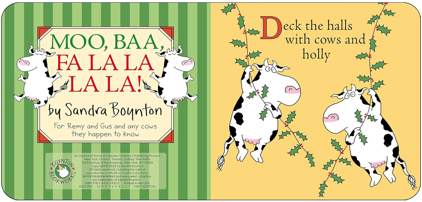 Boynton: Moo, Baa, Fa La La La La!