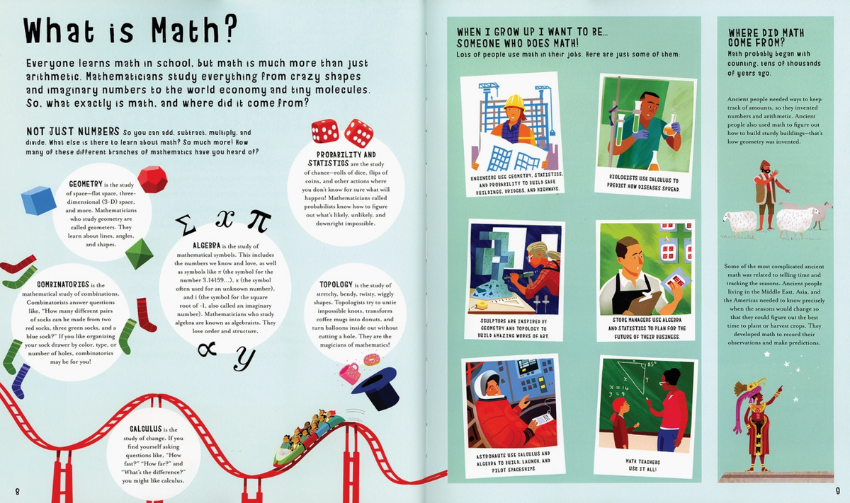 Everything Is Math Book The Book of Math – Rolling Rabbit Books