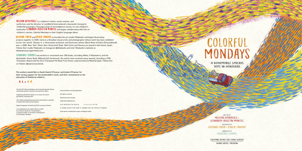 Colorful Mondays: A Bookmobile Spreads Hope in Honduras