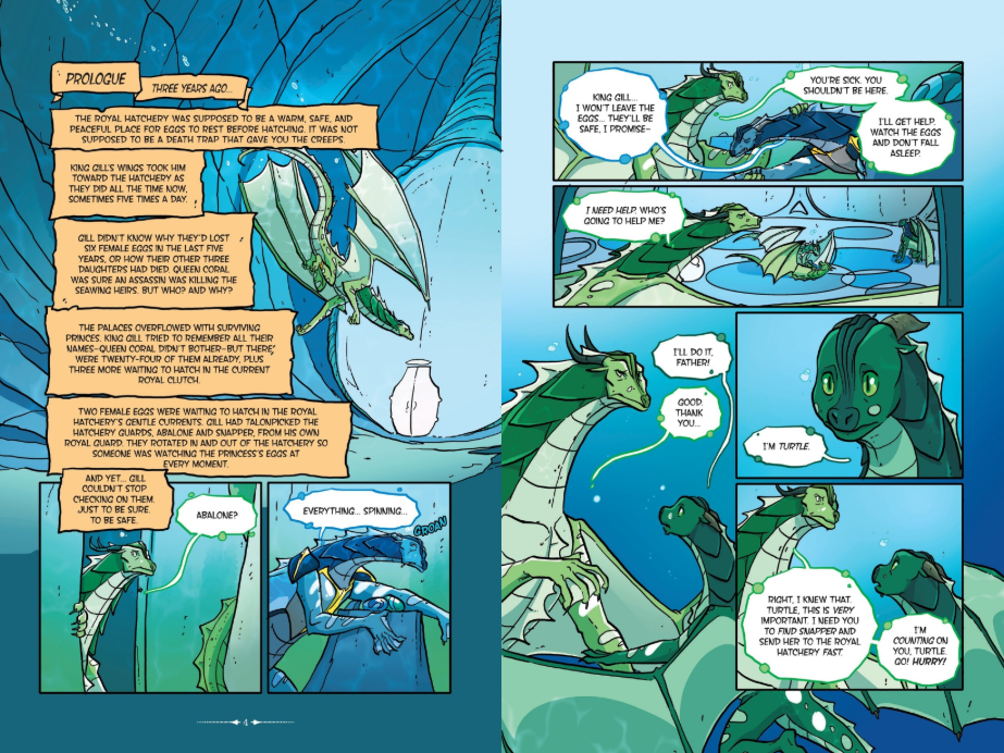 Wings of Fire Graphic Novel #9: Talons of Power