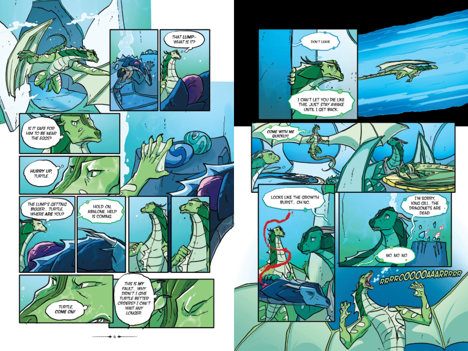 Wings of Fire Graphic Novel #9: Talons of Power