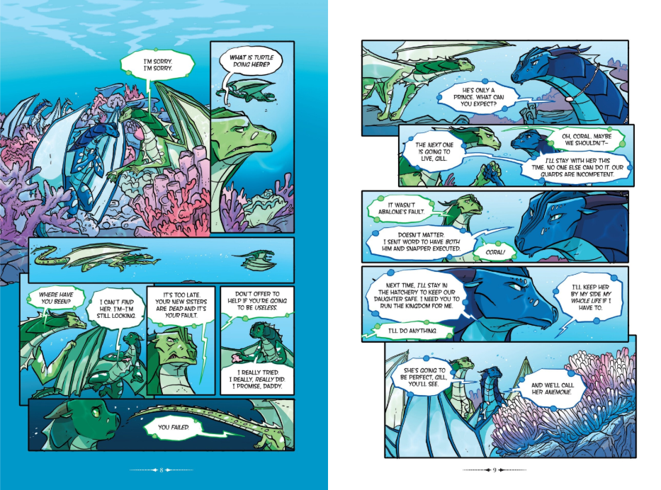 Wings of Fire Graphic Novel #9: Talons of Power