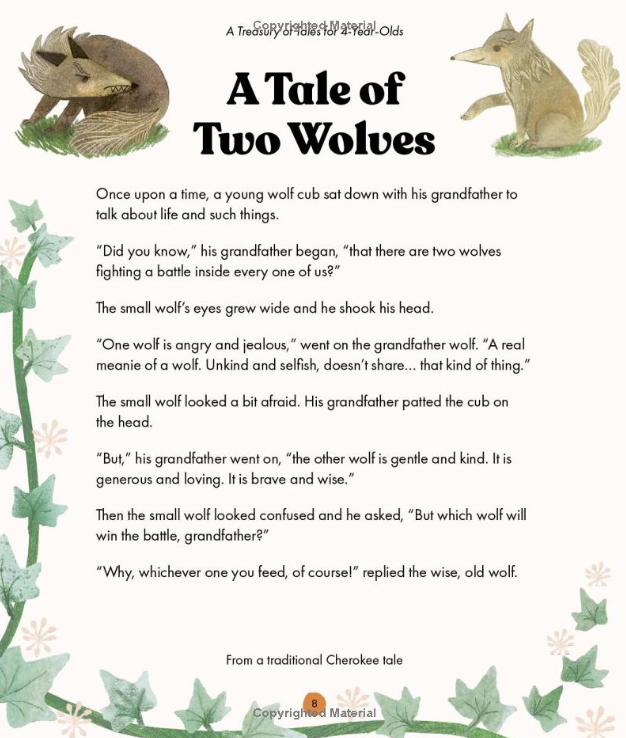 A Treasury of Tales for Four-Year-Olds