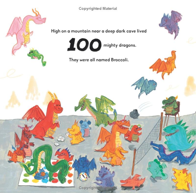 100 Mighty Dragons All Named Broccoli