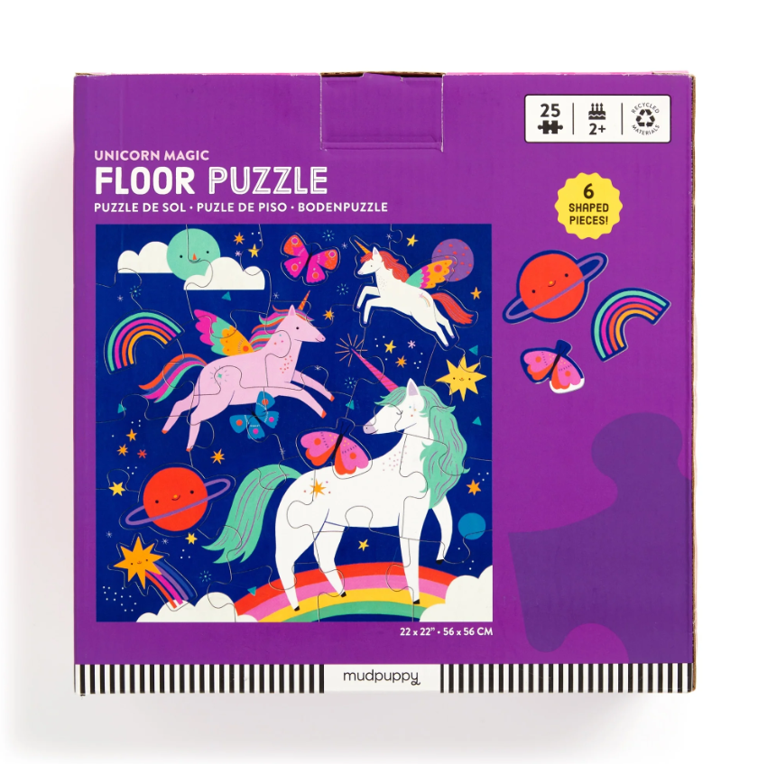 Unicorn Magic 25 Piece Floor Puzzle