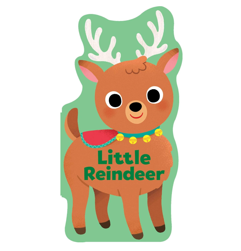 Little Reindeer Shaped Board Book