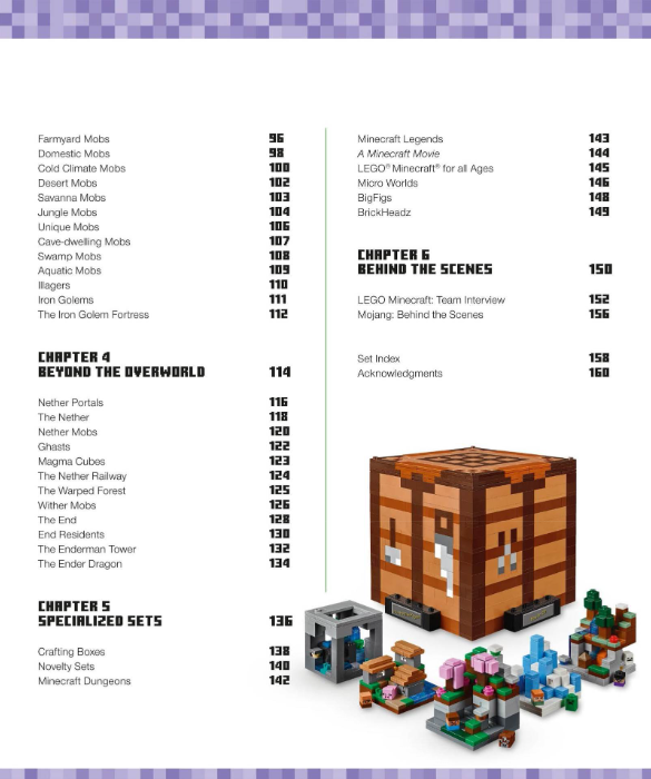 LEGO Minecraft Visual Dictionary