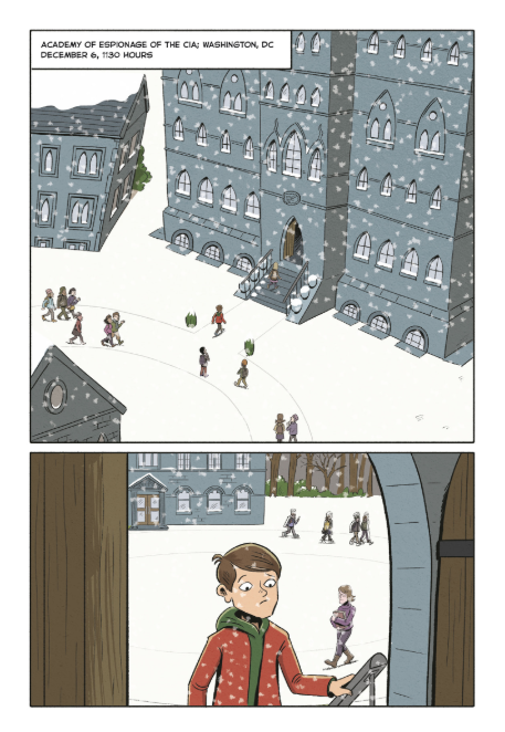 Spy Ski School the Graphic Novel