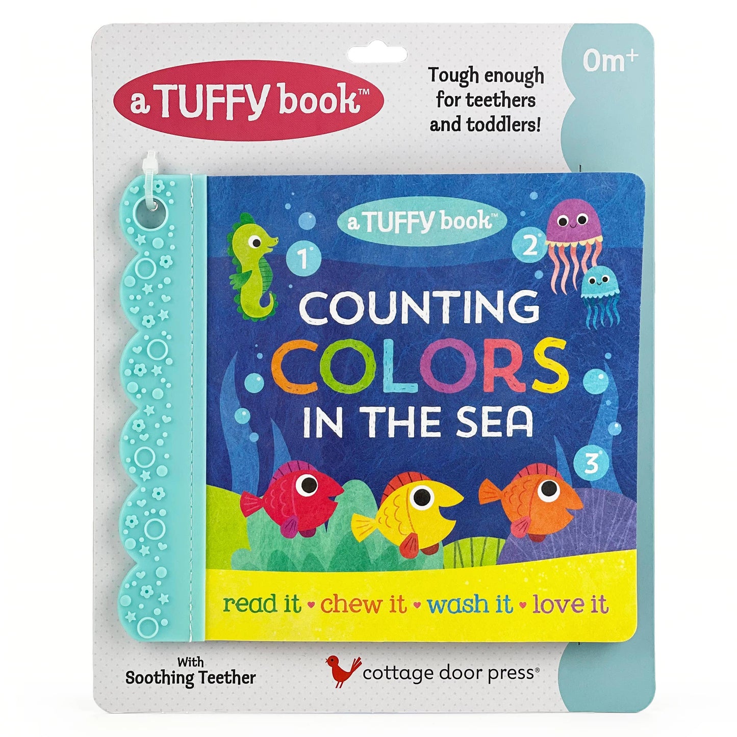 Tuffy Teether Indestructible Book: Counting Colors in the Sea