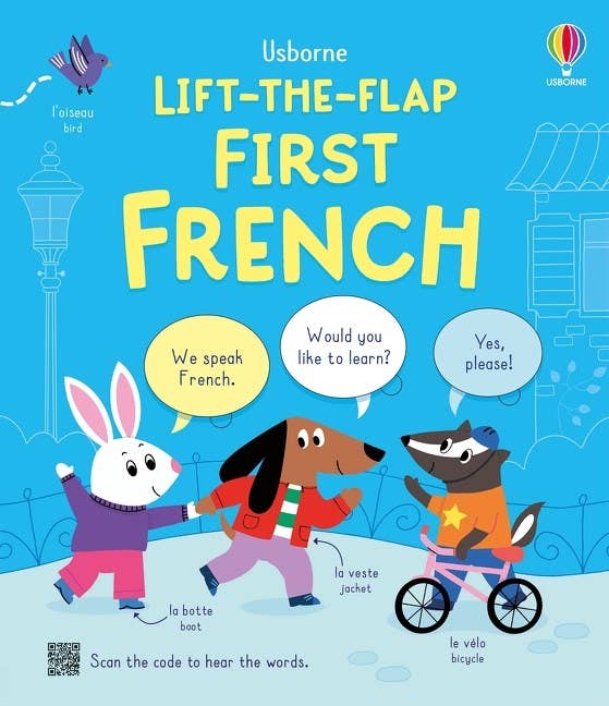 Lift-The-Flap First French : Usborne