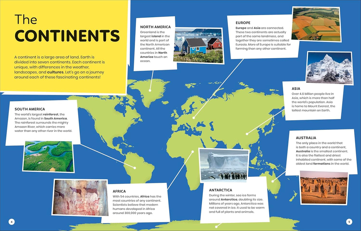 DK Super World: A Journey Around Our Continents